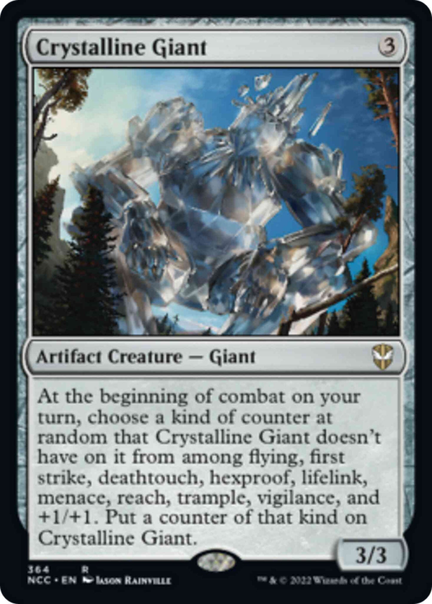 Crystalline Giant [364] [Streets of New Capenna: Commander] [Non-Foil]
