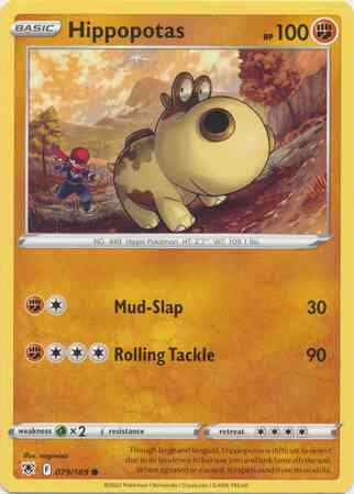 Hippopotas - 079/189 - Common [swsh10-079] [Non-Holo]