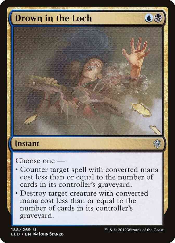 Drown in the Loch [188] [Throne of Eldraine] [Non-Foil]