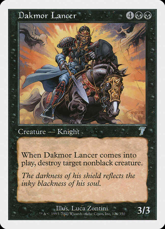 Dakmor Lancer [126] [Seventh Edition] [Non-Foil]