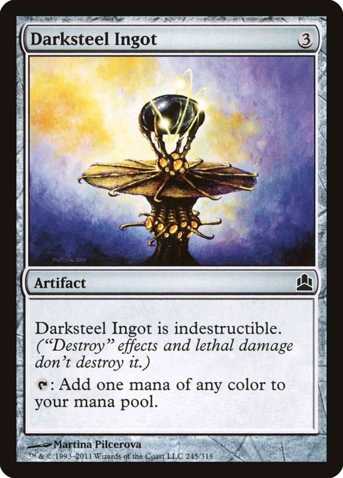 Darksteel Ingot [245] [Commander 2011] [Non-Foil]