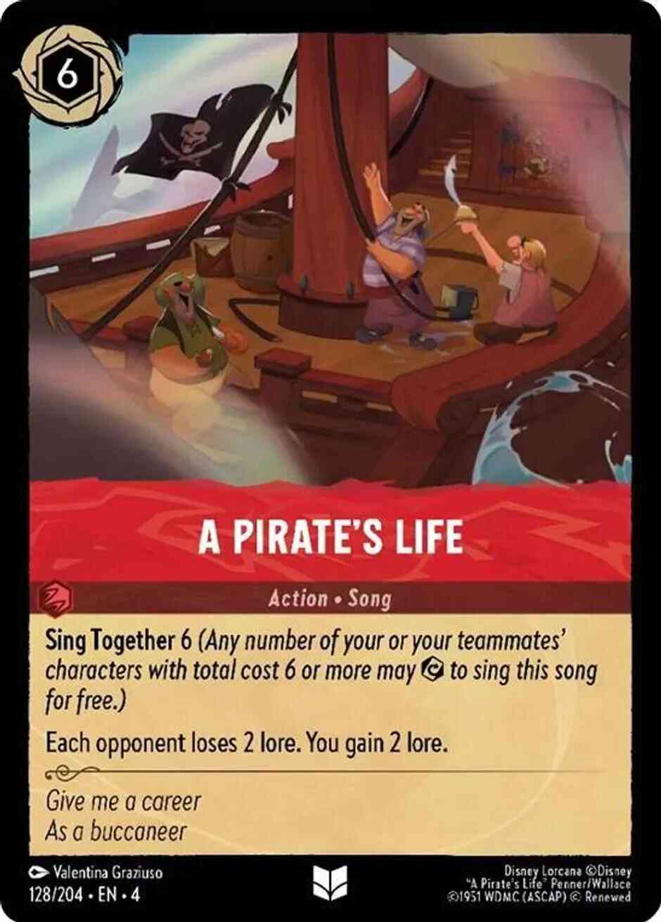 A Pirate's Life - 128/204 [Ursula's Return] [Non-Foil]