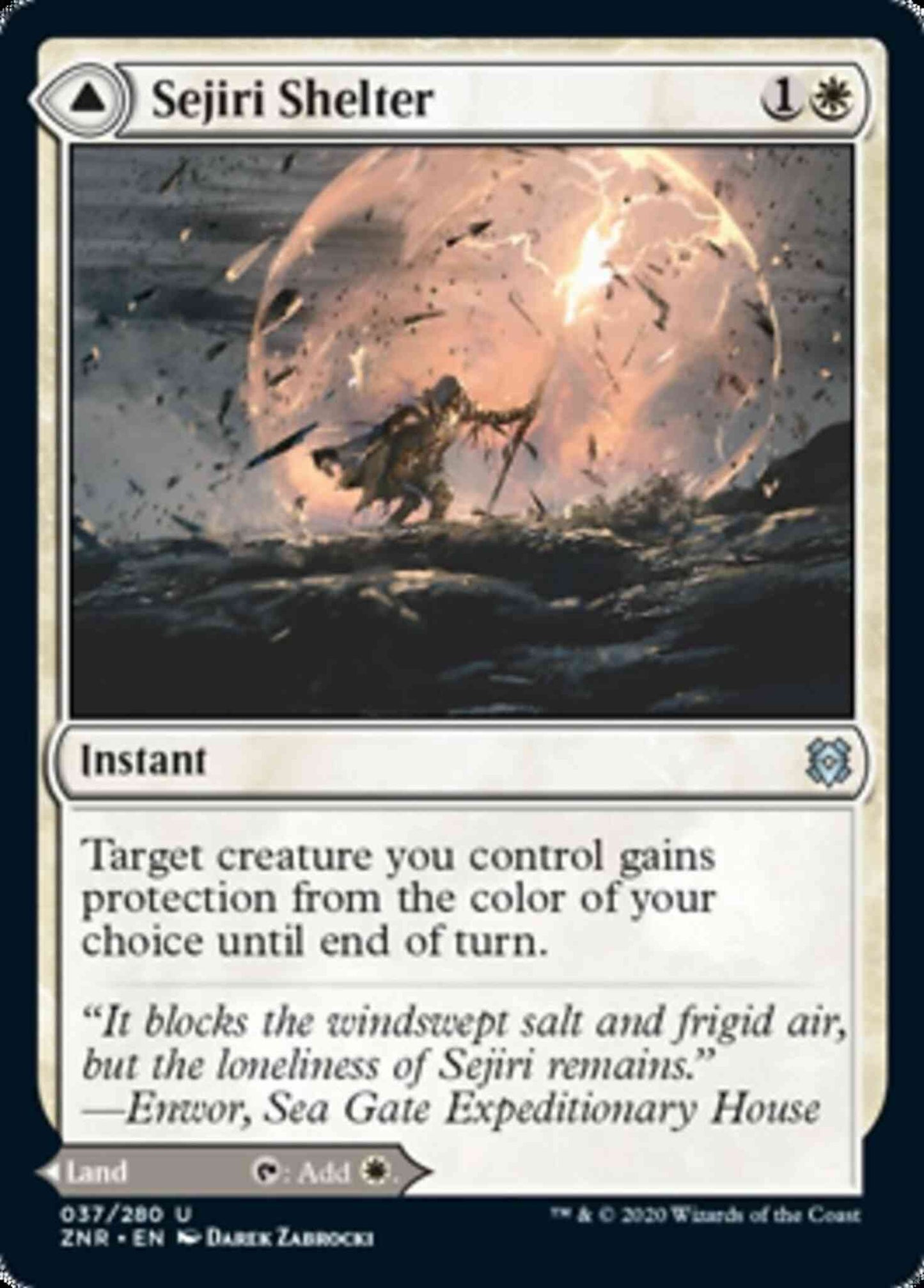 Sejiri Shelter // Sejiri Glacier [37] [Zendikar Rising] [Non-Foil]
