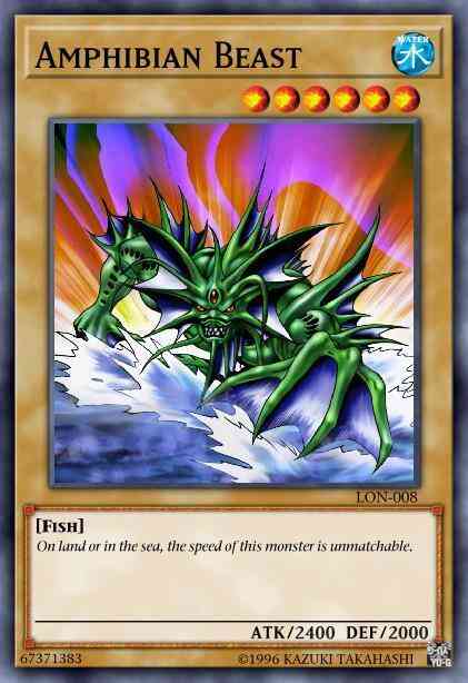 Amphibian Beast - LON-008 - Rare - 1st Edition