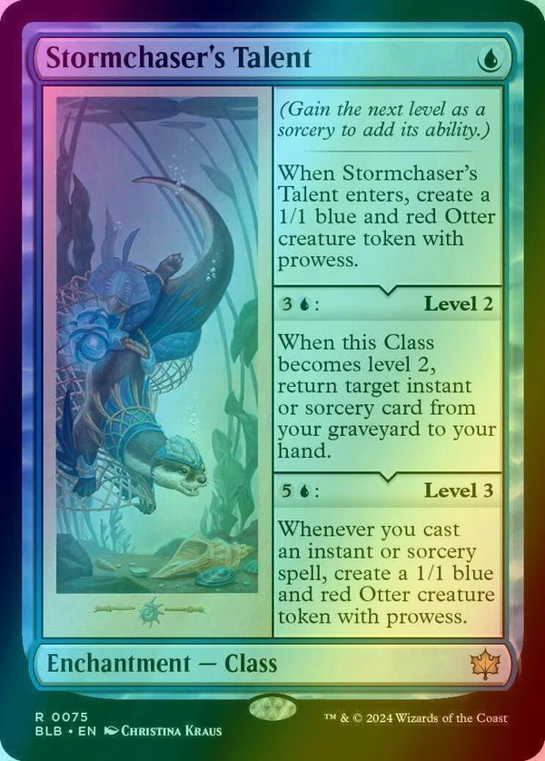 Stormchaser's Talent [75] [Bloomburrow] [Foil]