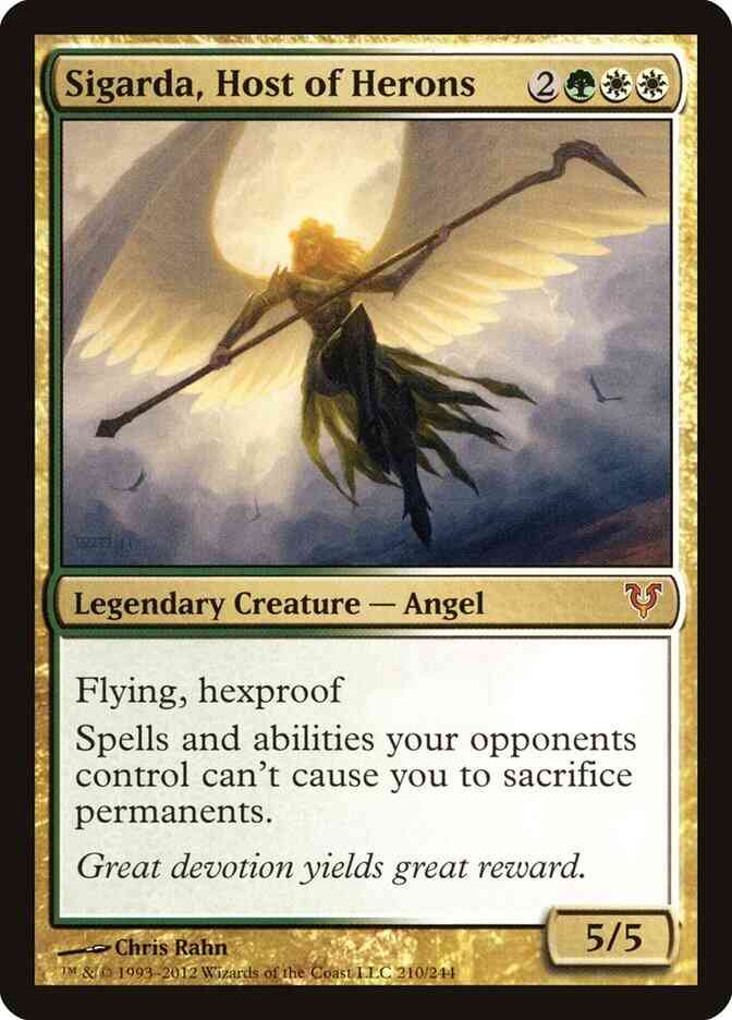 Sigarda, Host of Herons [210] [Avacyn Restored] [Non-Foil]