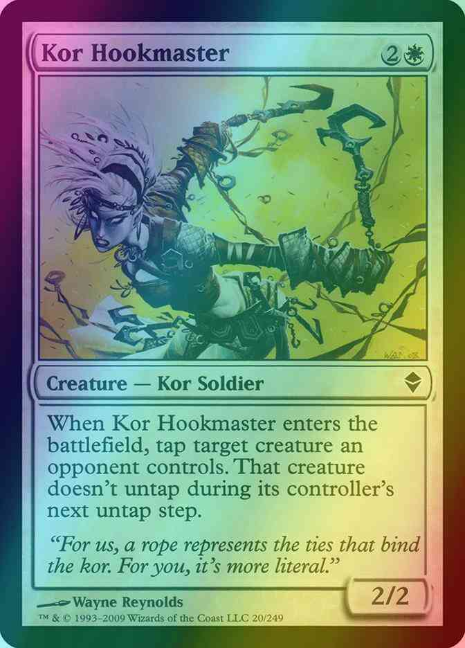 Kor Hookmaster [20] [Zendikar] [Foil]