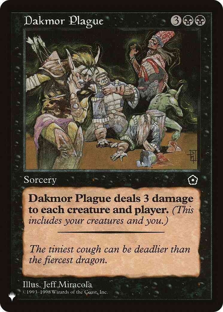 Dakmor Plague [P02-69] [The List] [Non-Foil]