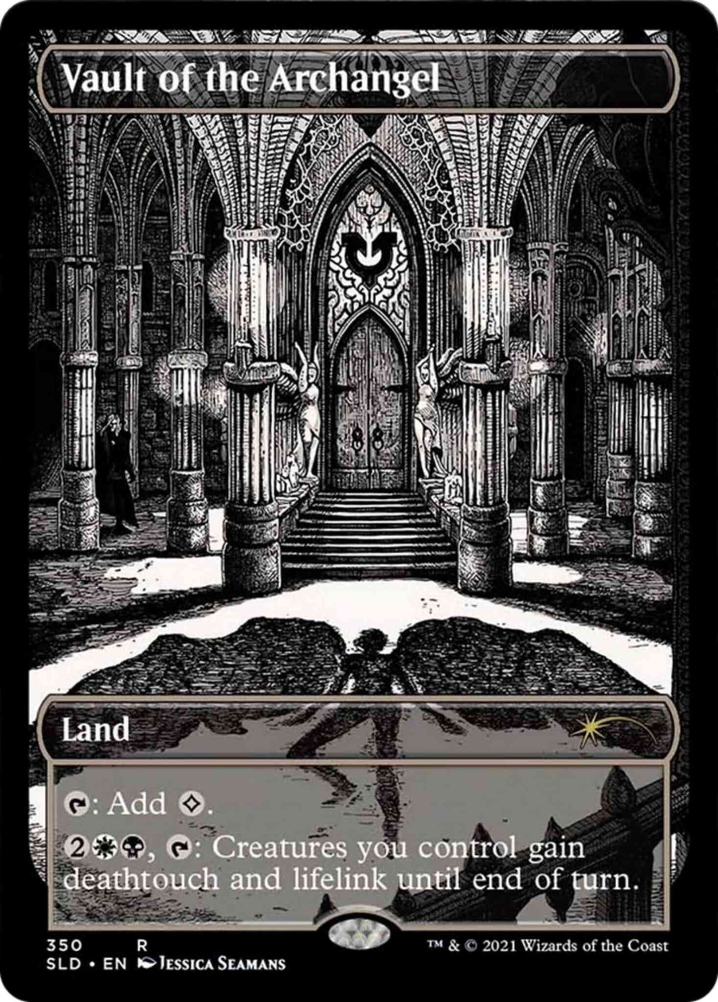 Vault of the Archangel [0350] [Eternal Night Showcase] [Showcase: Midnight Hunt] [Secret Lair Drop] [Non-Foil]