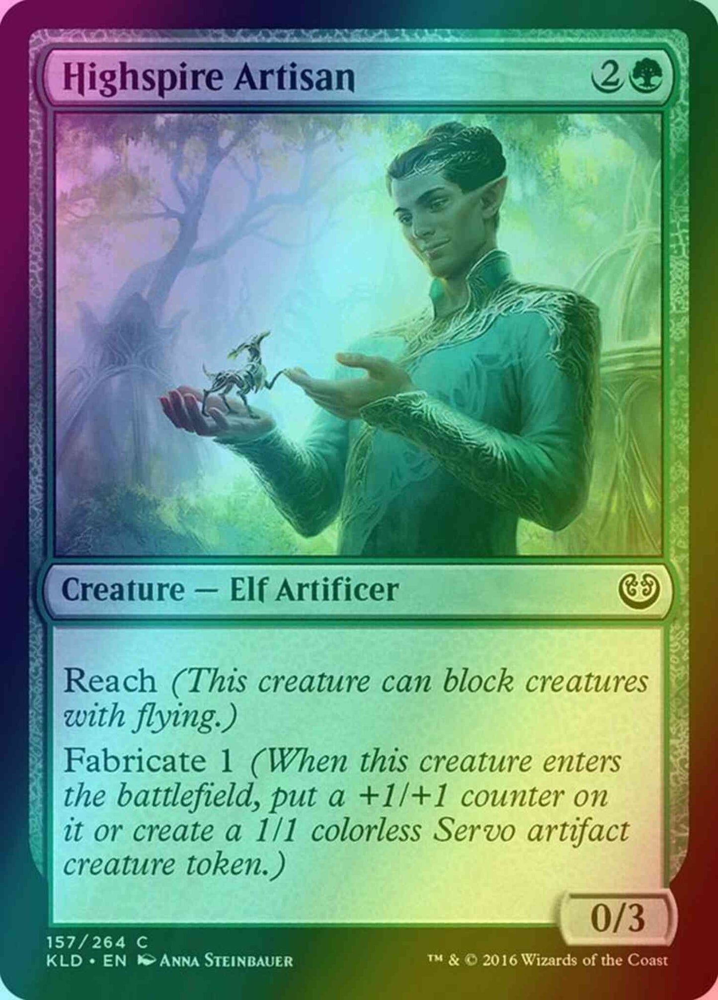 Highspire Artisan [157] [Kaladesh] [Foil]