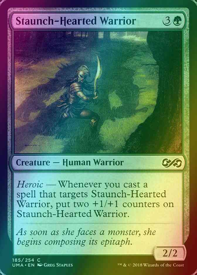 Staunch-Hearted Warrior [185] [Ultimate Masters] [Foil]