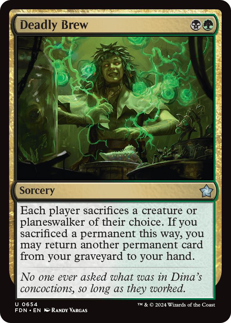 Deadly Brew [654] [Foundations] [Non-Foil]