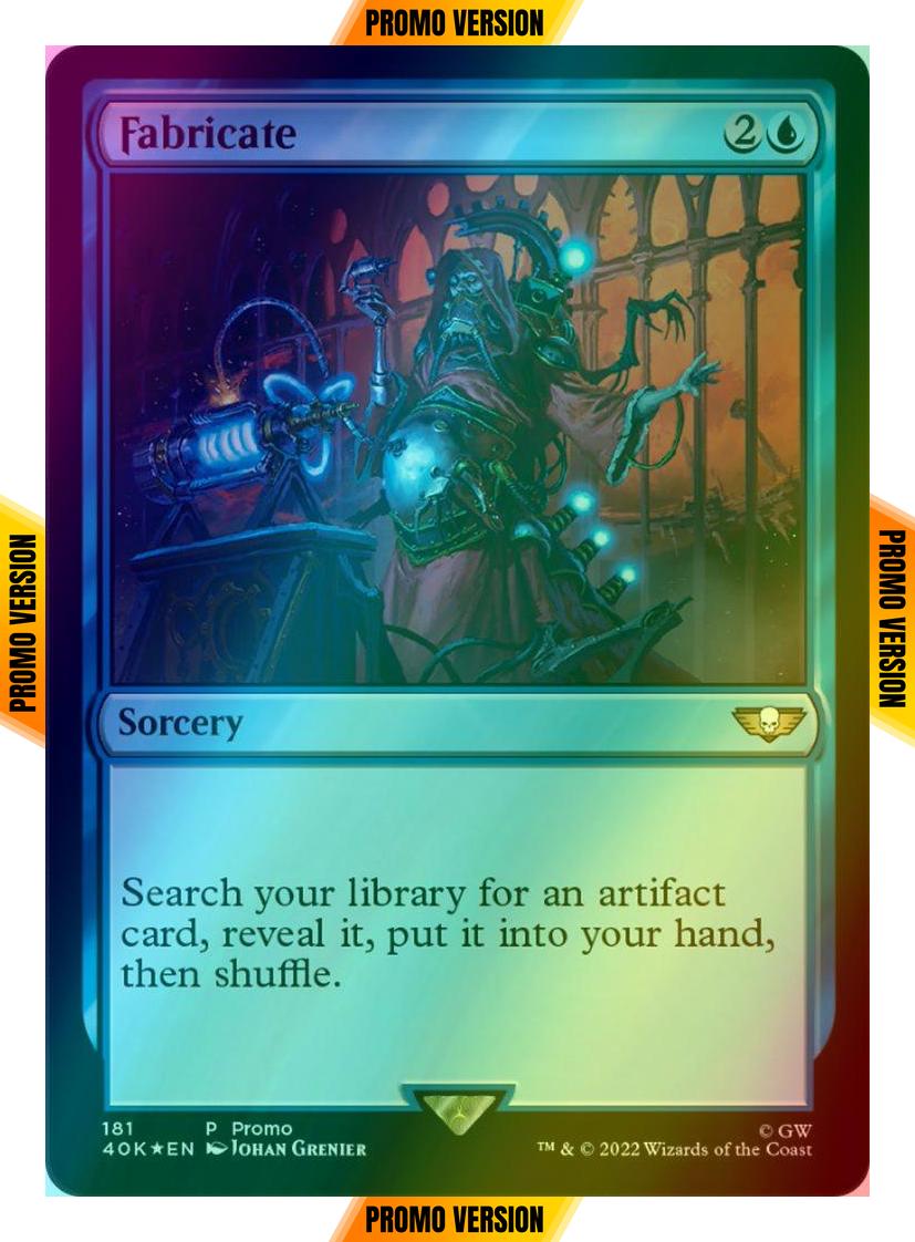 Fabricate [181] [Launch Party] [Universes Beyond: Warhammer 40,000] [Foil]