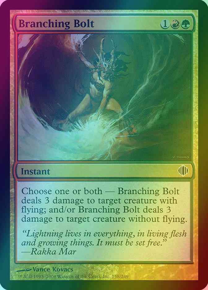 Branching Bolt [158] [Shards Of Alara] [Foil]