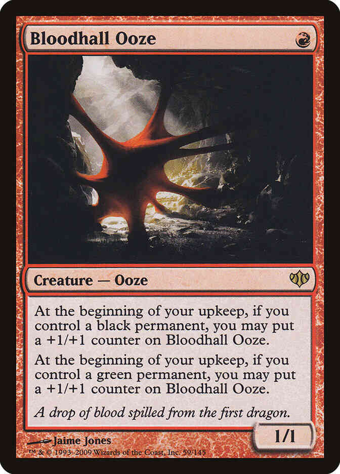 Bloodhall Ooze [59] [Conflux] [Non-Foil]