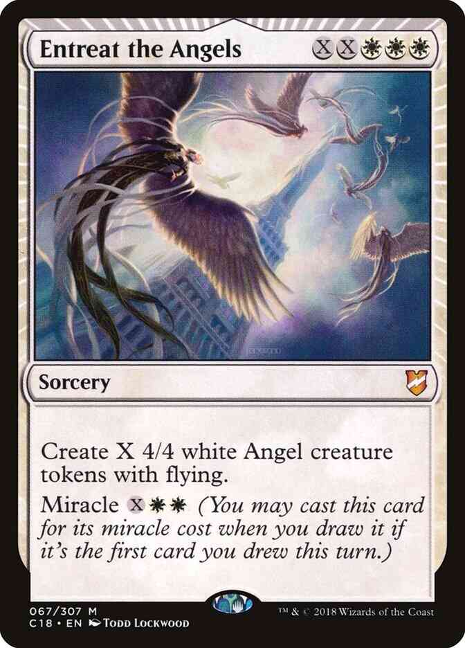 Entreat the Angels [67] [Commander 2018] [Non-Foil]
