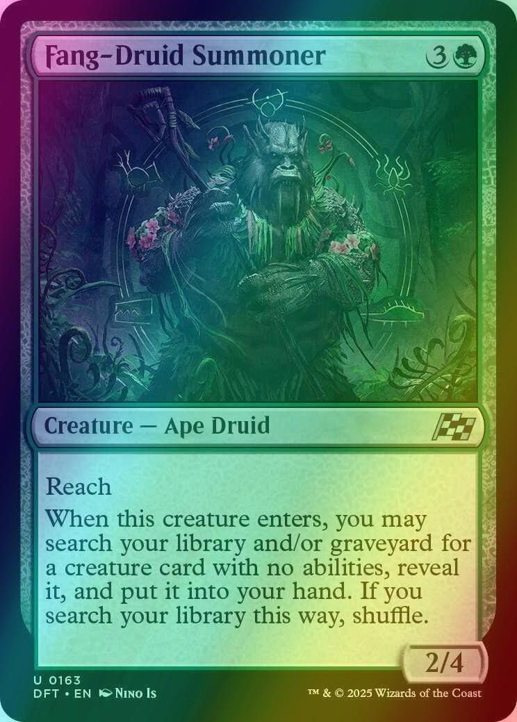 Fang-Druid Summoner [163] [Aetherdrift] [Foil]