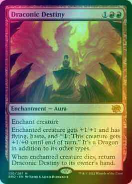 Draconic Destiny [130] [The Brothers' War] [Foil]