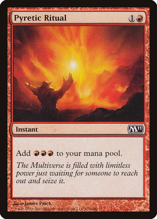 Pyretic Ritual [153] [Magic 2011] [Non-Foil]