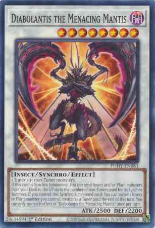 Diabolantis the Menacing Mantis - PHHY-EN083 - Common - 1st Edition