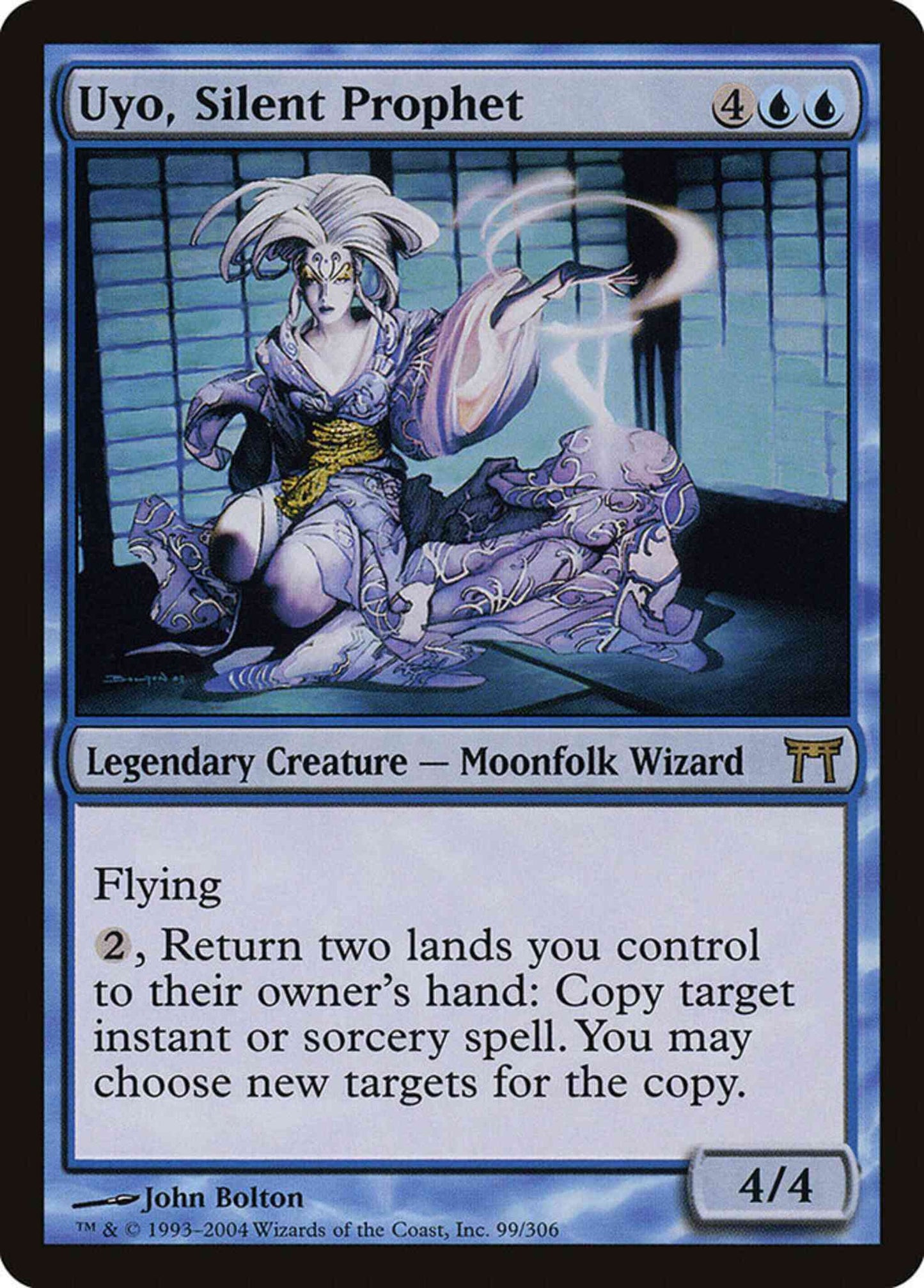 Uyo, Silent Prophet [99] [Champions of Kamigawa] [Non-Foil]