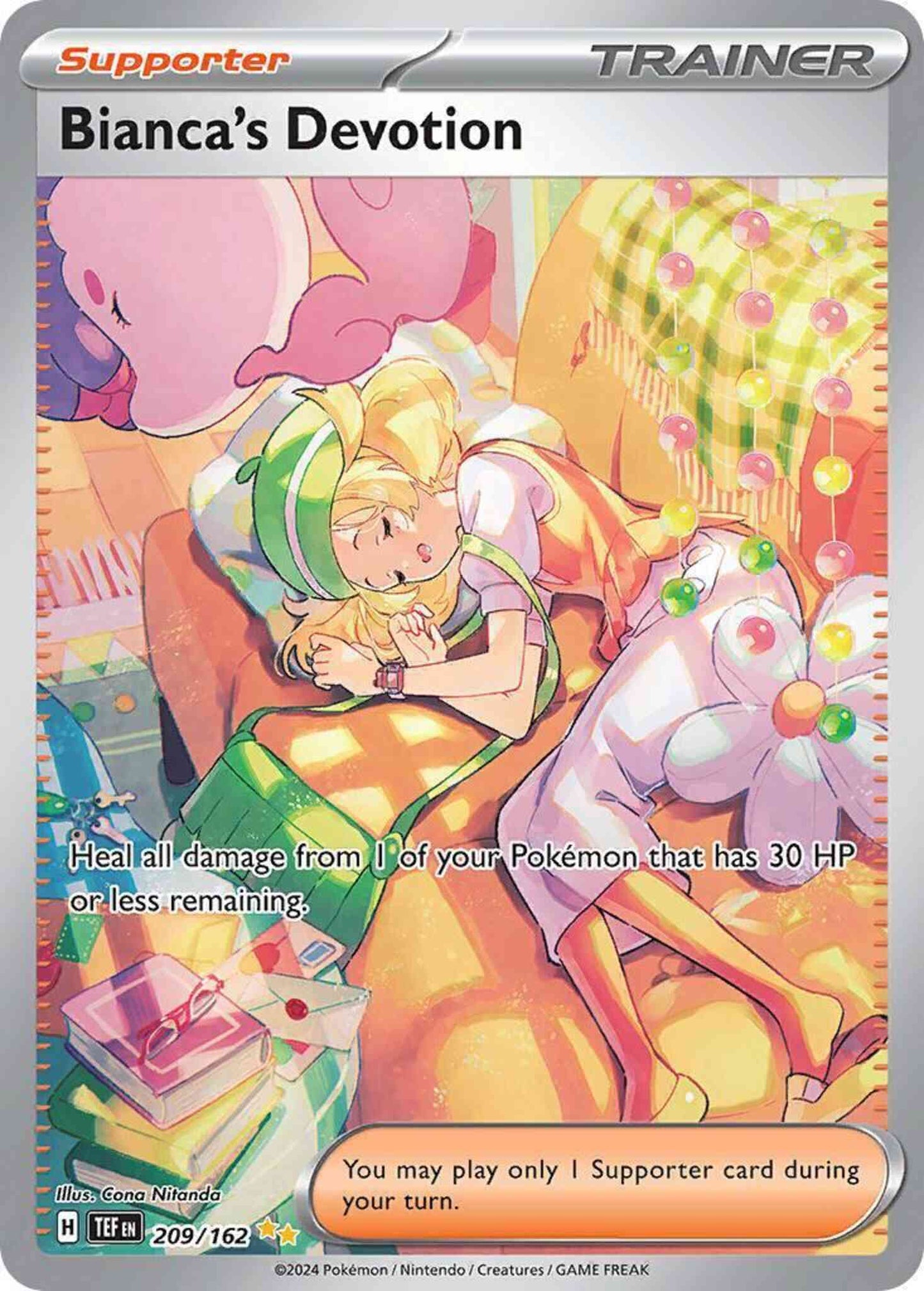 Bianca's Devotion - 209/162 - Special Illustration Rare [sv05-209] [Ultra]