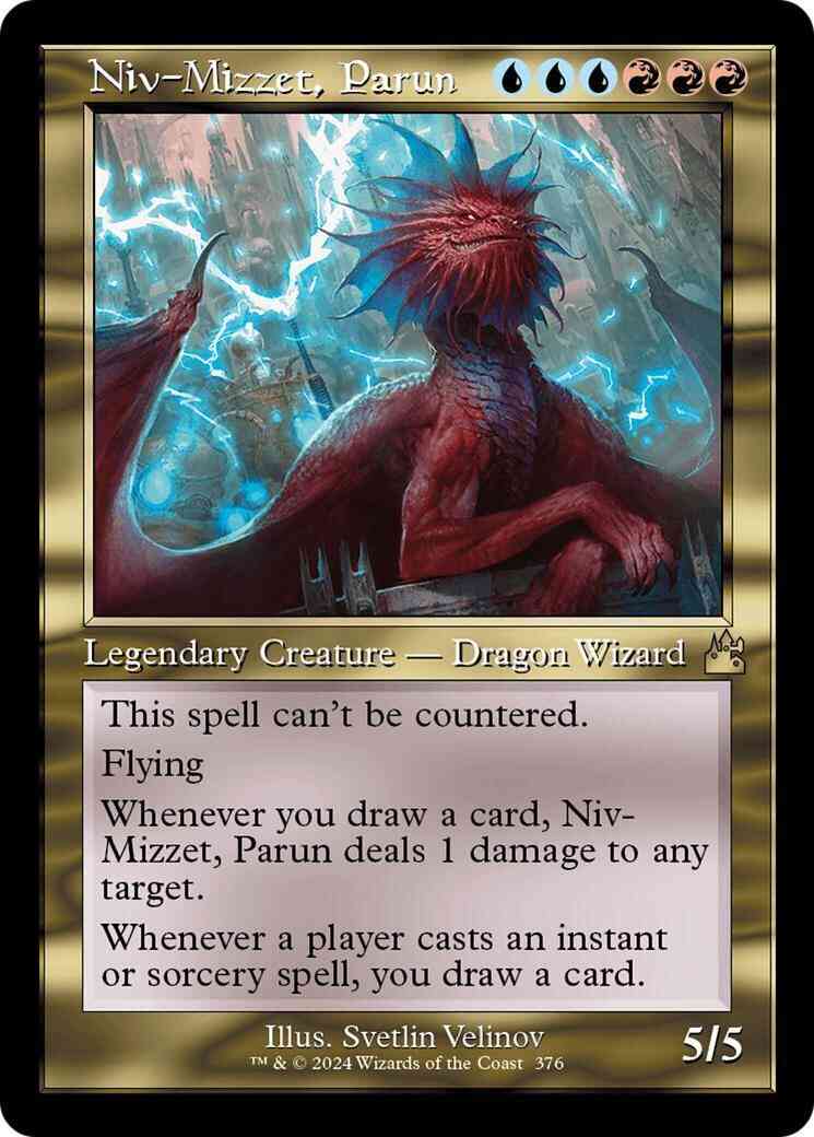 Niv-Mizzet, Parun [376] [Retro Frame] [Ravnica Remastered] [Non-Foil]
