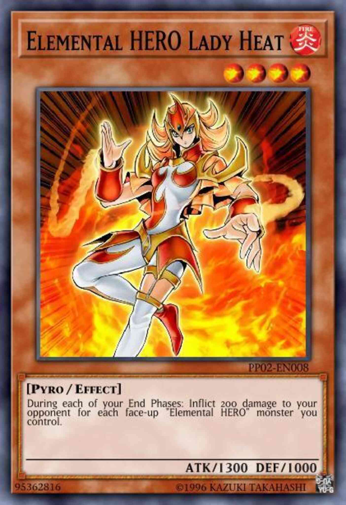 Elemental HERO Lady Heat - LCGX-EN038 - Common - 1st Edition