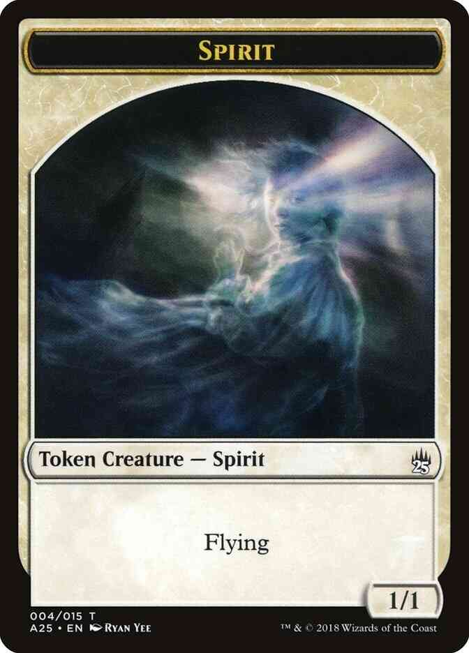 Spirit Token [04] [Masters 25 Tokens] [Non-Foil]