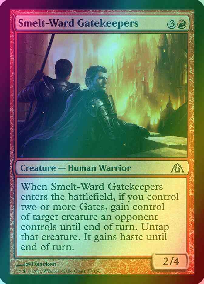 Smelt-Ward Gatekeepers [39] [Dragon's Maze] [Foil]