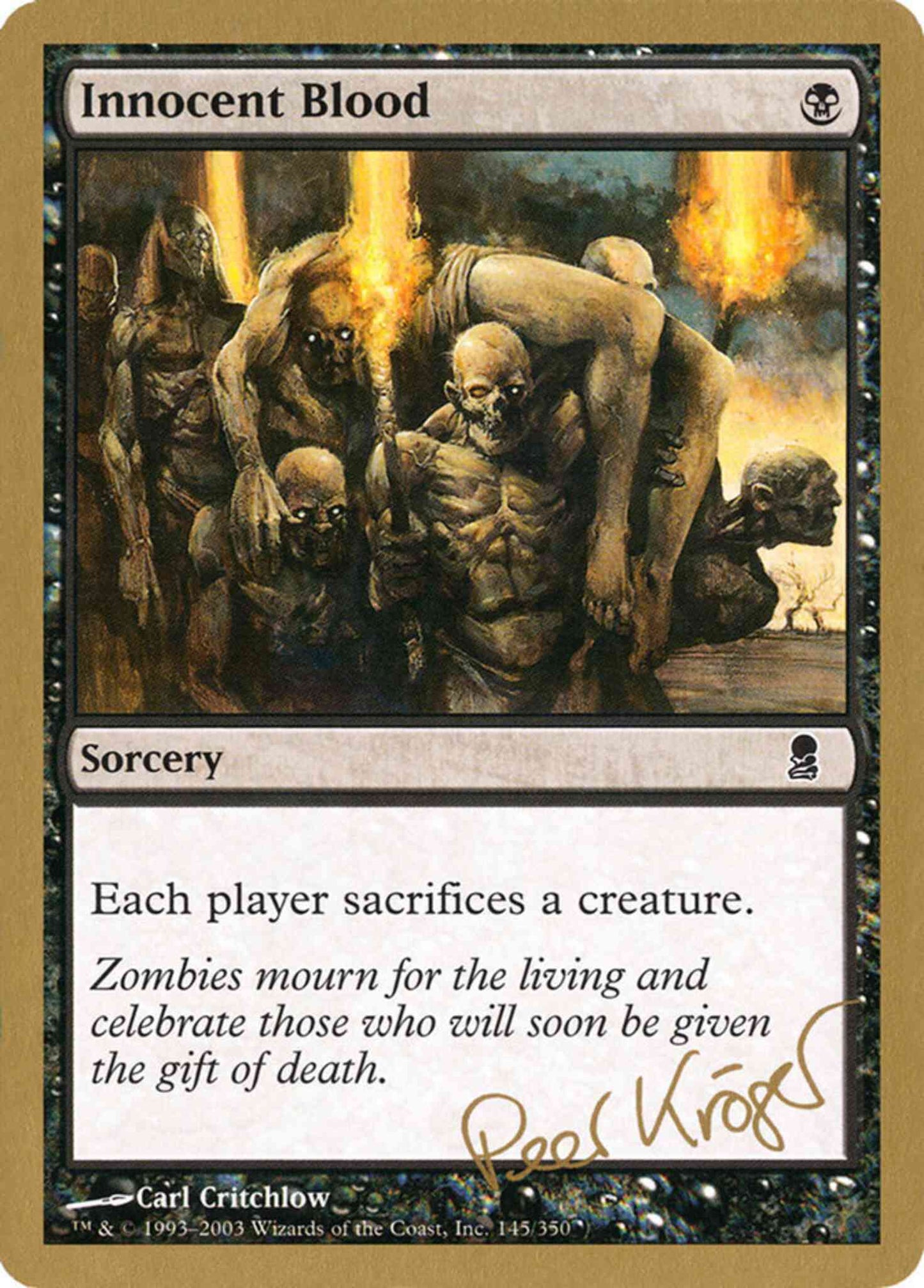Innocent Blood [pk145] [World Championship Decks 2003] [Non-Foil]