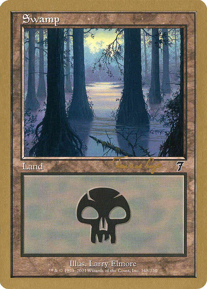 Swamp [tvdl348] [348] [World Championship Decks 2001] [Non-Foil]