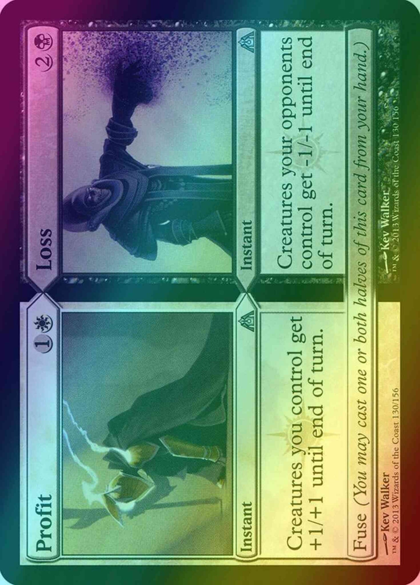 Profit // Loss [130] [Dragon's Maze] [Foil]