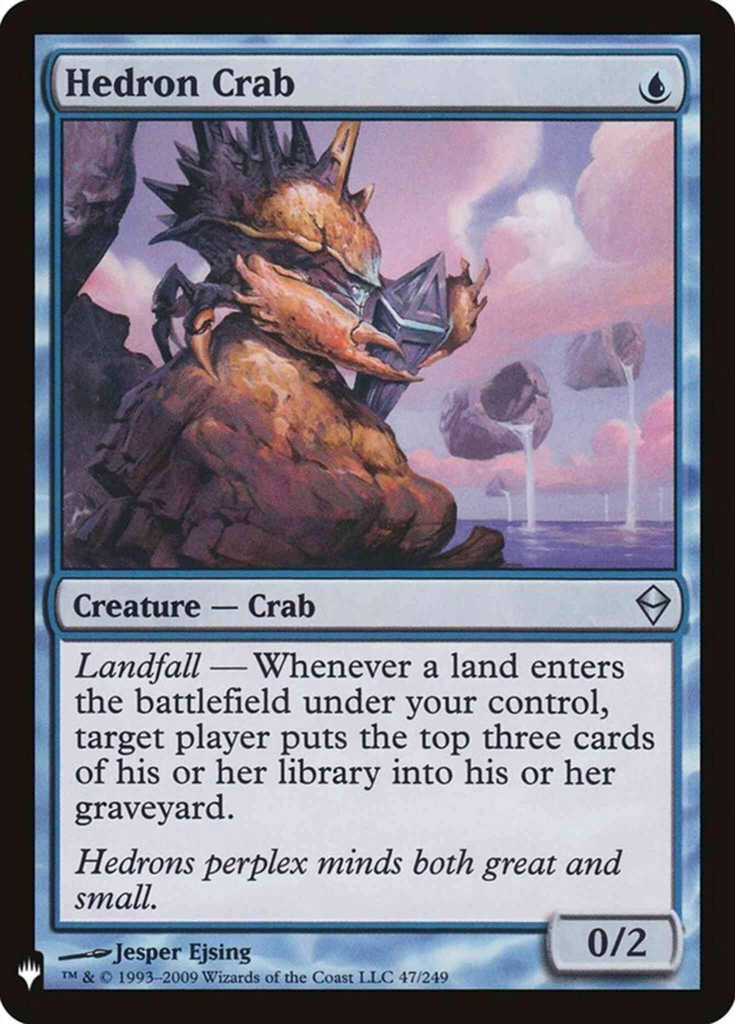 Hedron Crab [ZEN-47] [The List] [Non-Foil]