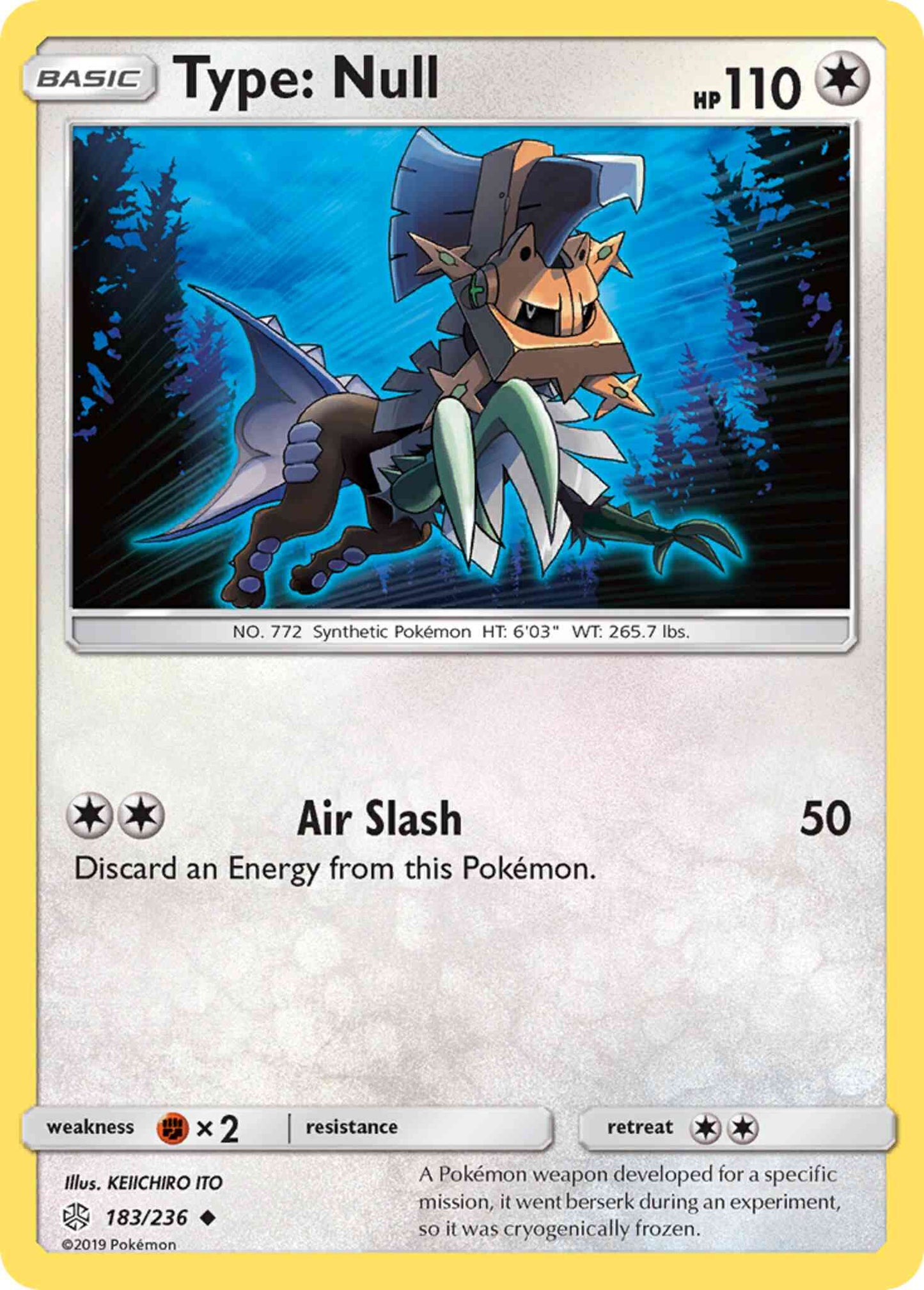 Type: Null - 183/236 - Uncommon [sm12-183] [Non-Holo]