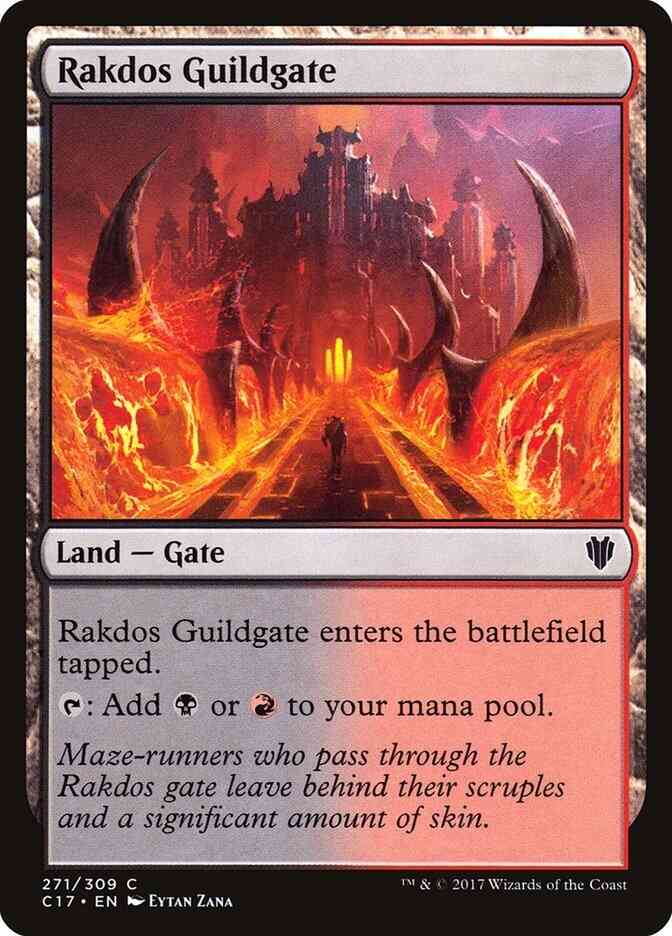 Rakdos Guildgate [271] [Commander 2017] [Non-Foil]