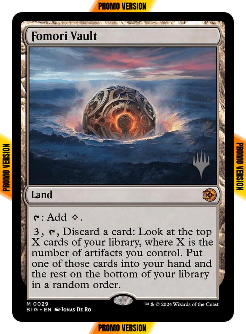 Fomori Vault [29p] [Promo Pack] [The Big Score: Promos] [Non-Foil]