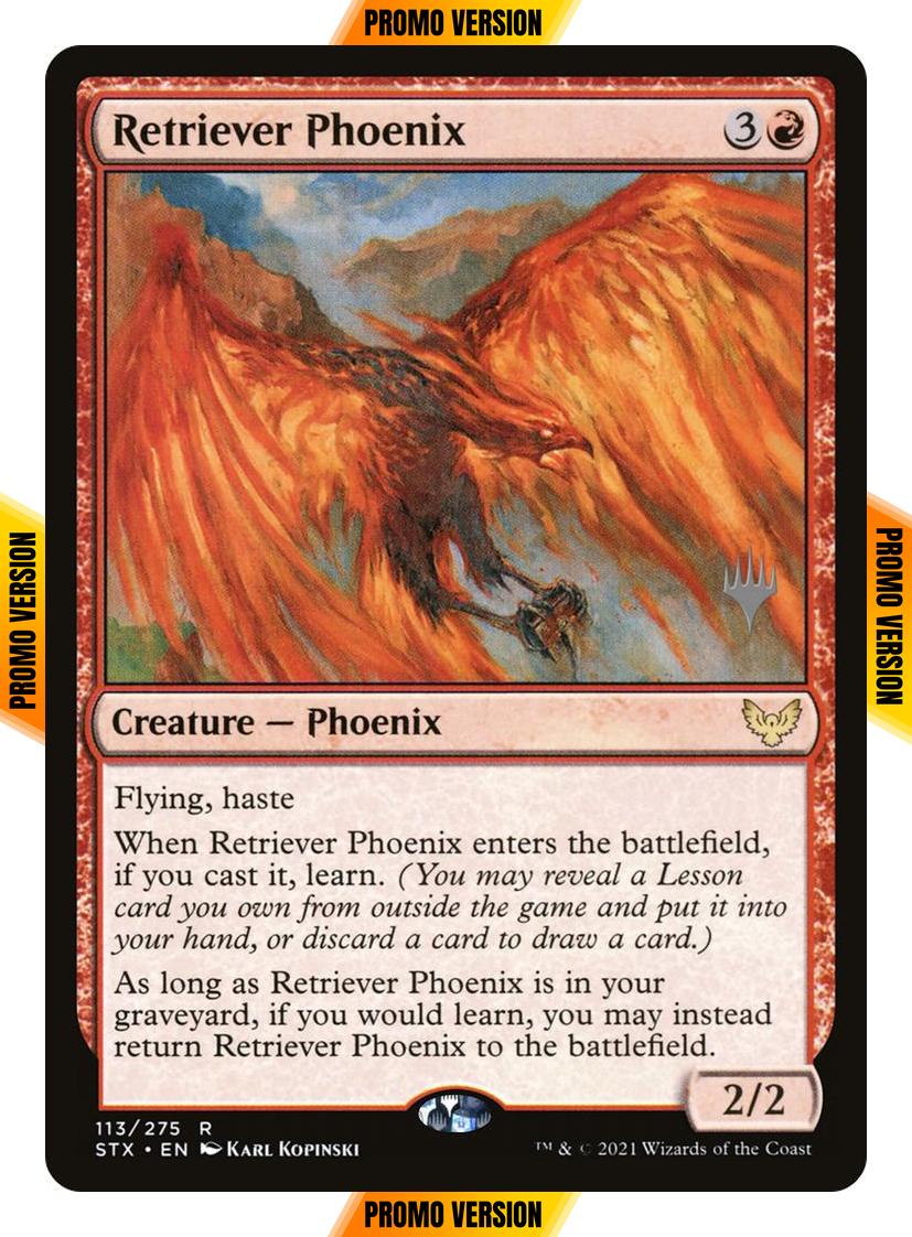 Retriever Phoenix [Promo Pack] [113p] [Strixhaven: School of Mages Promos] [Non-Foil]