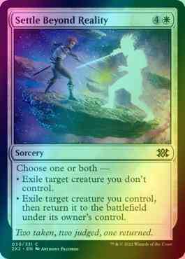 Settle Beyond Reality [30] [Double Masters 2022] [Foil]