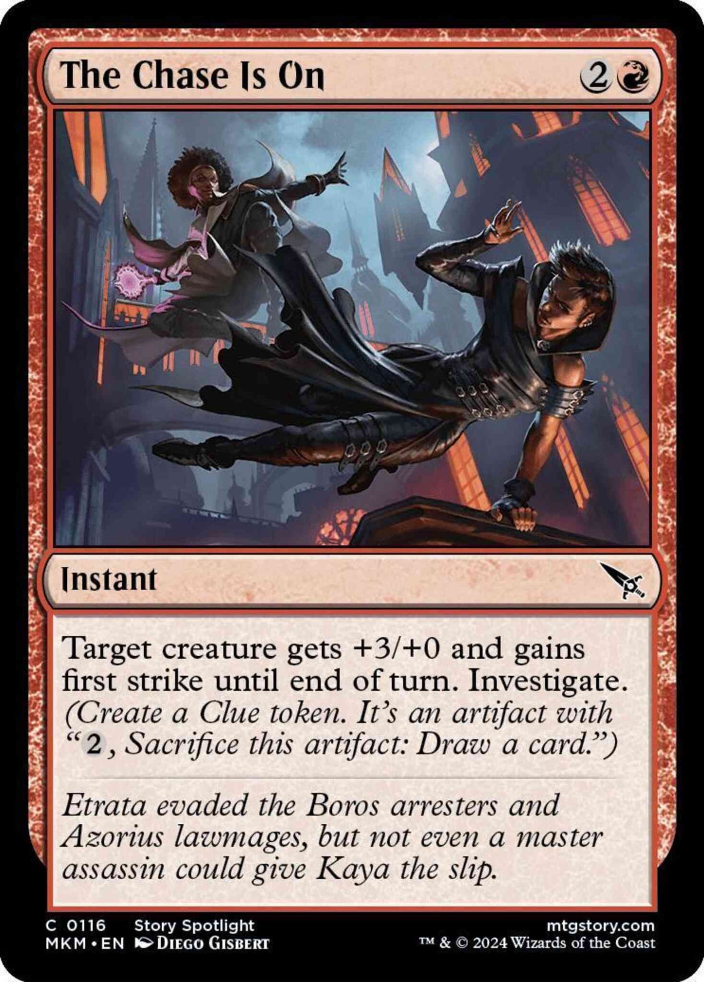 The Chase Is On [116] [Murders at Karlov Manor] [Non-Foil]