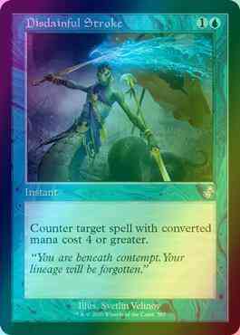 Disdainful Stroke [307] [Time Spiral Remastered] [Foil]