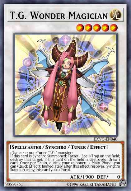 T.G. Wonder Magician - BLRR-EN057 - Ultra Rare - 1st Edition