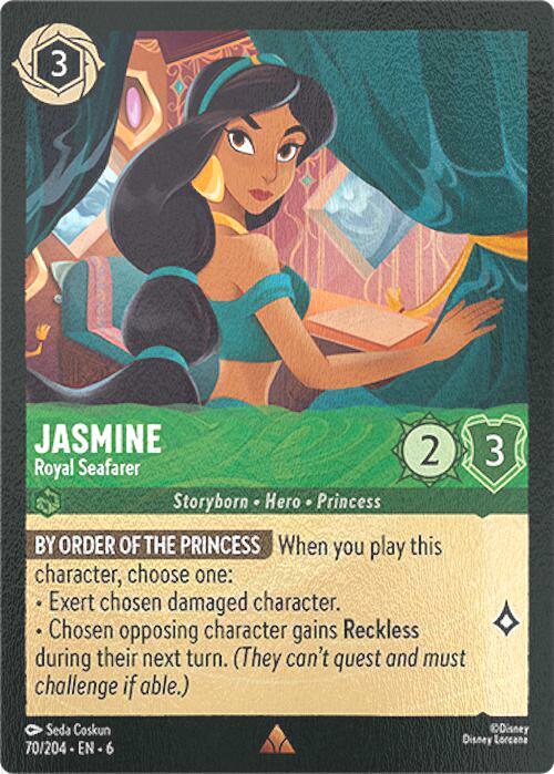 Jasmine - Royal Seafarer - 70/204 [Azurite Sea] [Cold Foil]