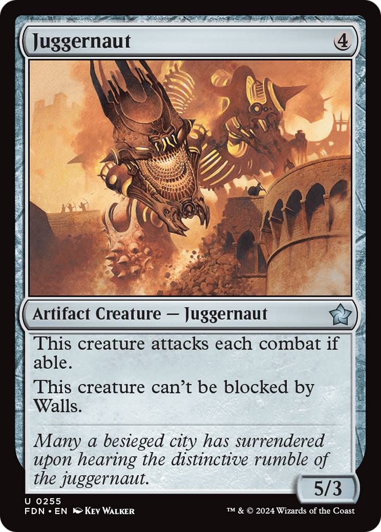 Juggernaut [255] [Foundations] [Non-Foil]