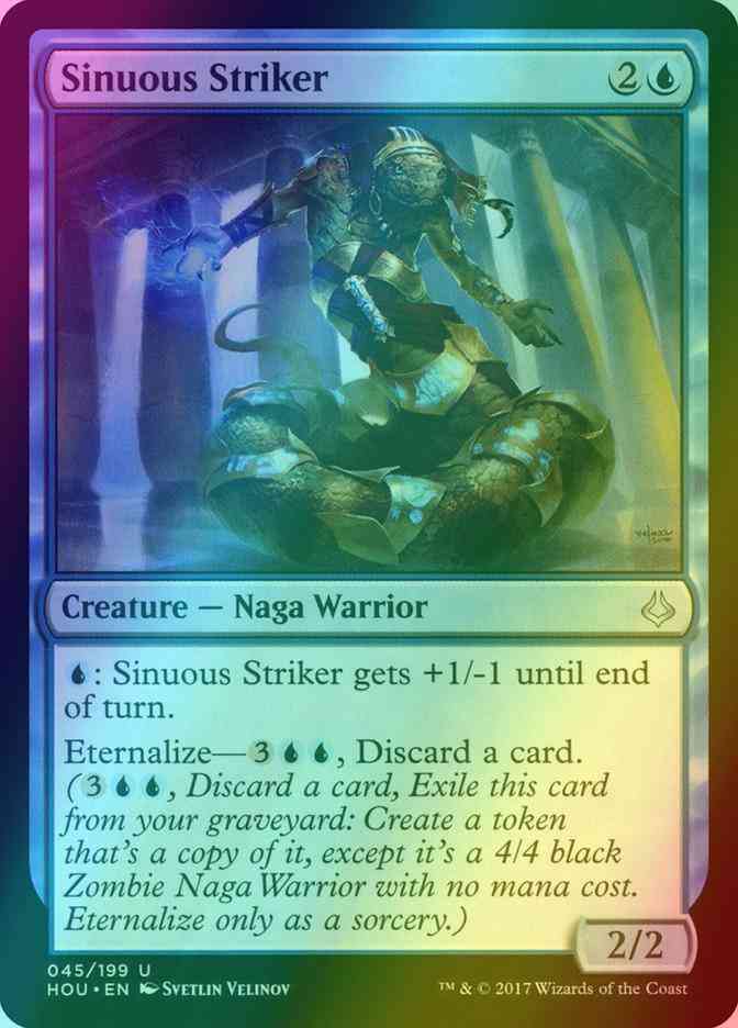 Sinuous Striker [45] [Hour of Devastation] [Foil]
