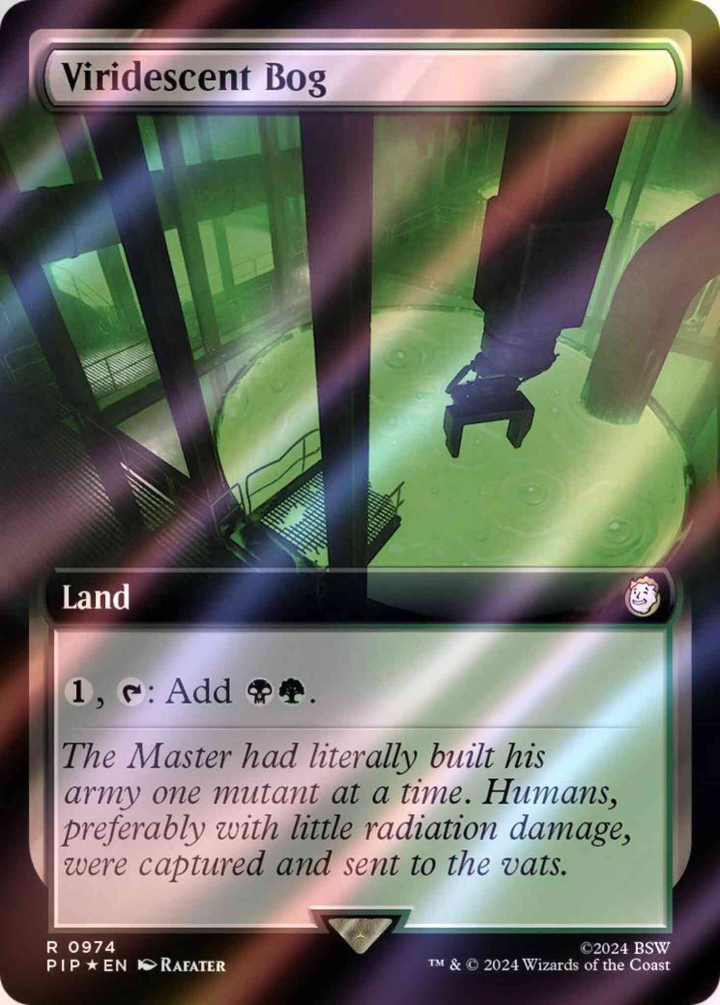 Viridescent Bog [974] [Extended Art] [Fallout] [Surge Foil]