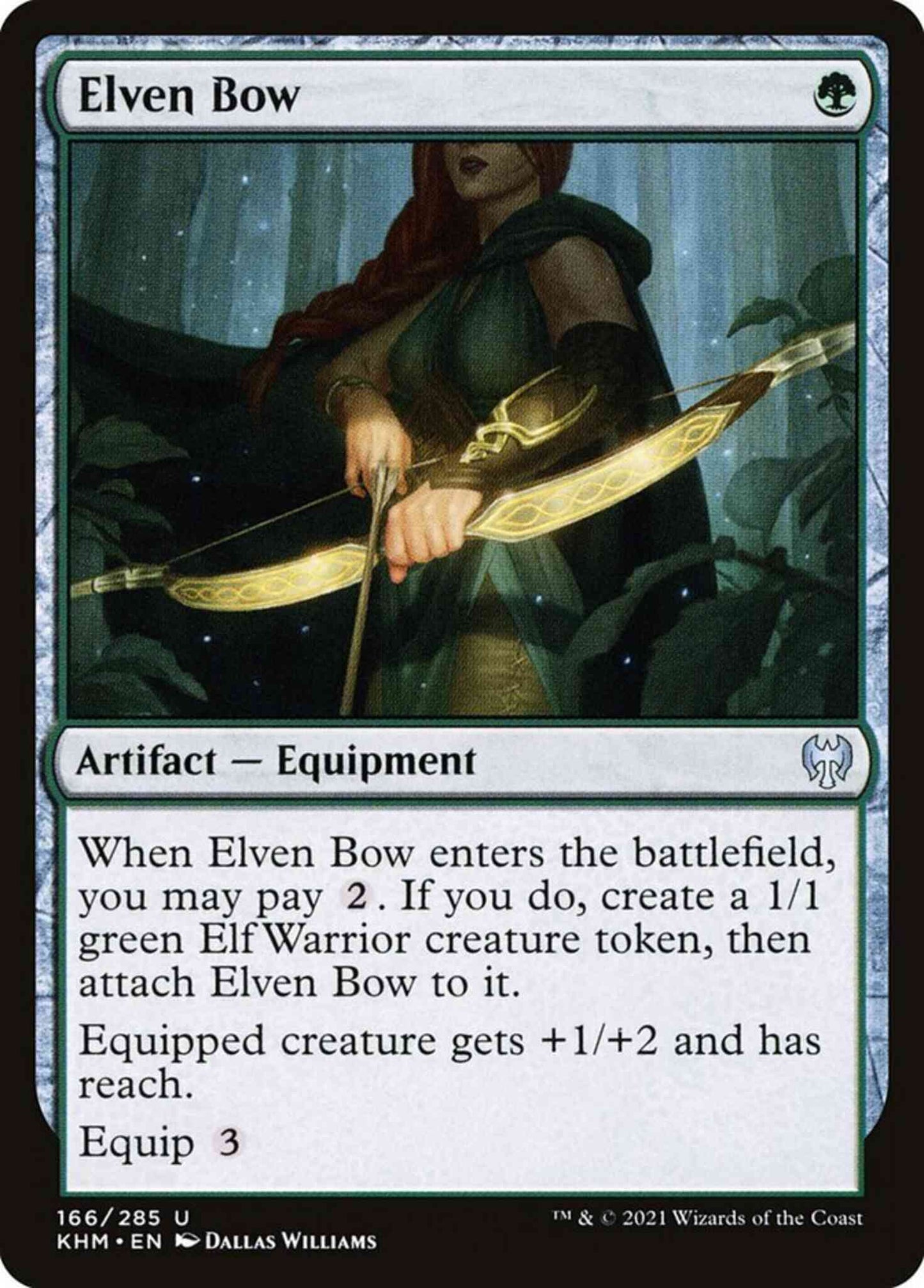 Elven Bow [166] [Kaldheim] [Non-Foil]