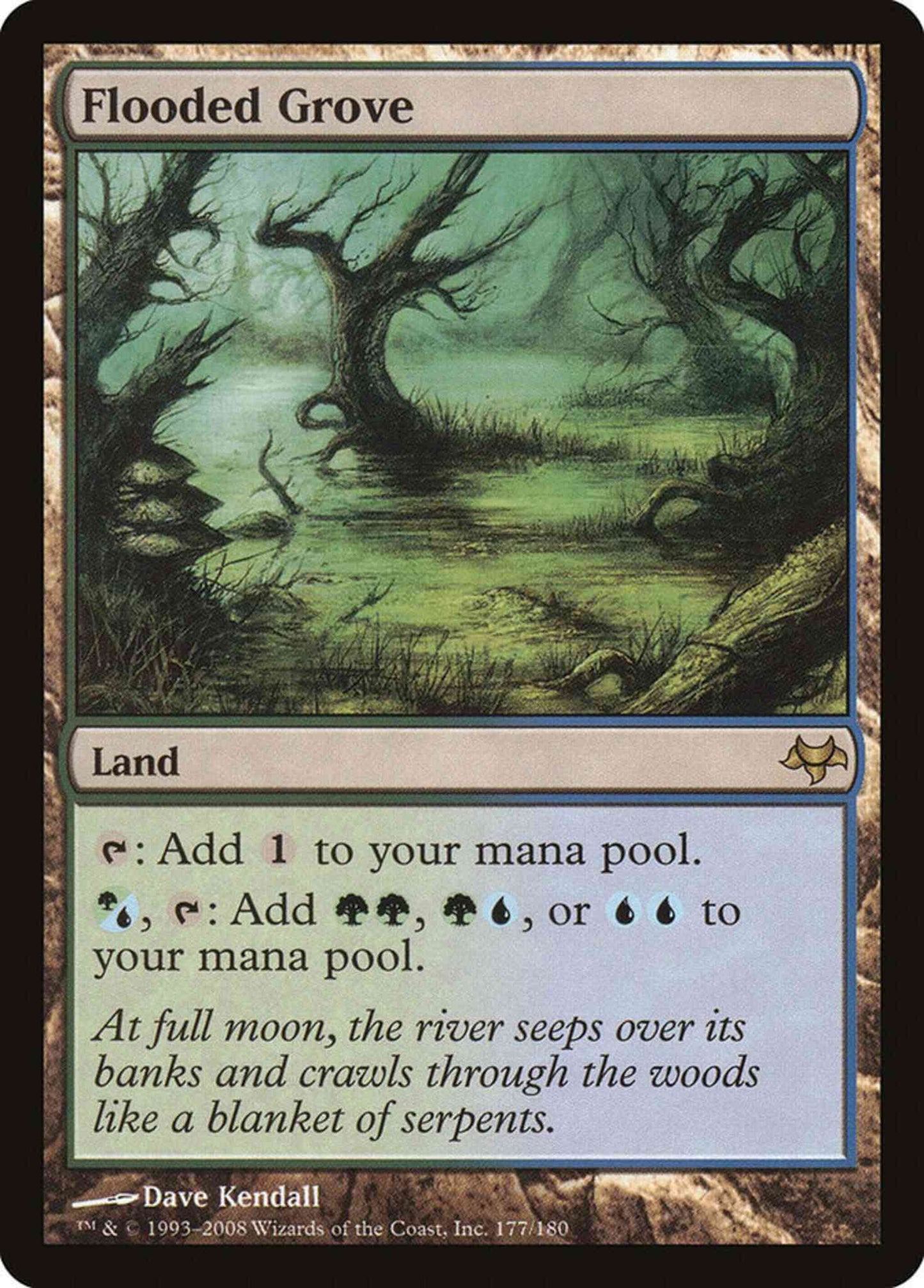 Flooded Grove [177] [Eventide] [Non-Foil]