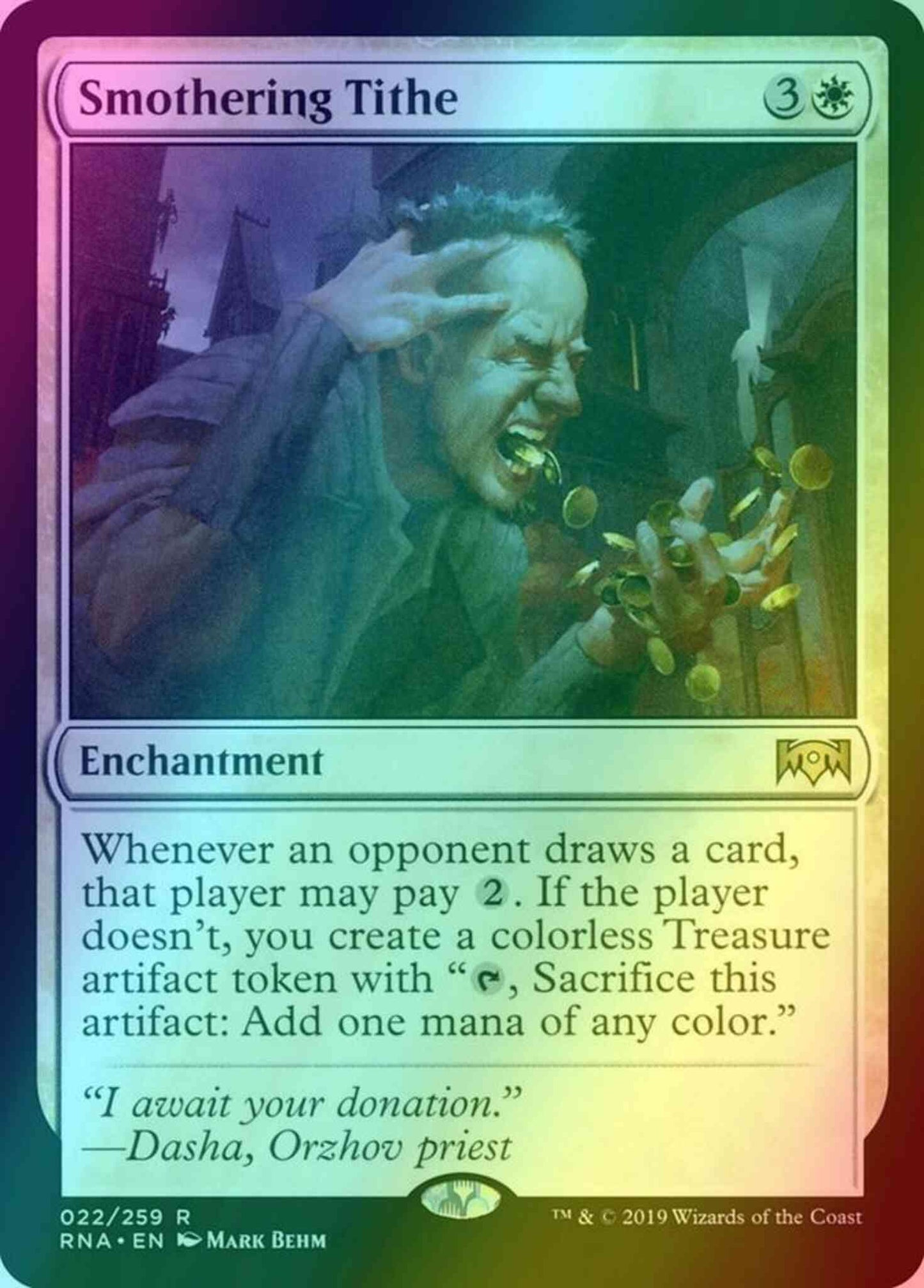 Smothering Tithe [22] [Ravnica Allegiance] [Foil]