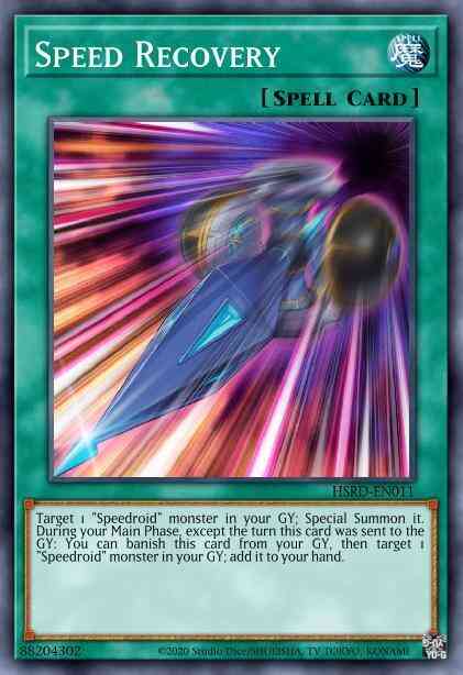 Speed Recovery - SP17-EN048 - Starfoil Rare - 1st Edition